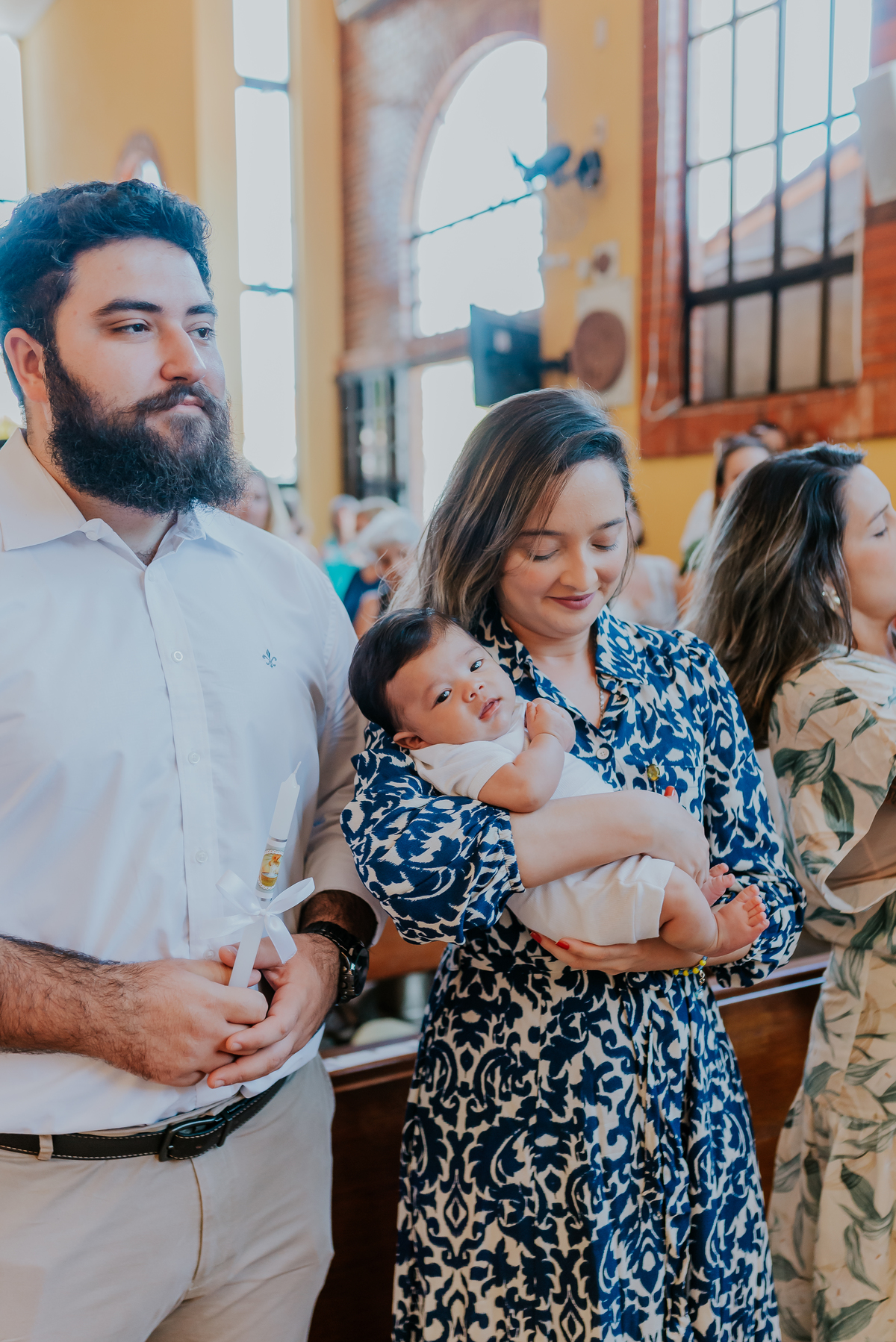 fotografia batizado Paróquia Nossa Senhora Aparecida- Ilha do Governador, RJ bruna guersonb Paulo Tadashi batismo