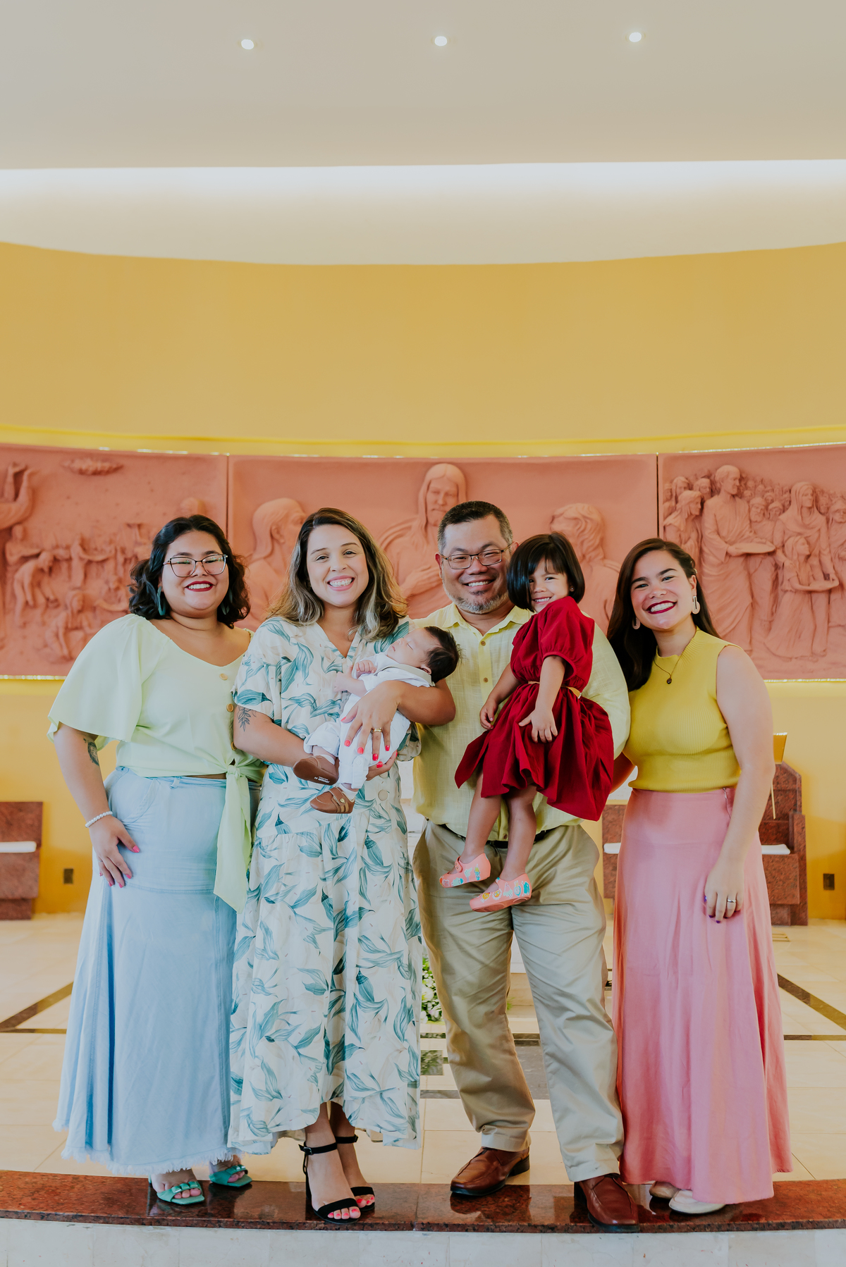 fotografia batizado Paróquia Nossa Senhora Aparecida- Ilha do Governador, RJ bruna guersonb Paulo Tadashi batismo