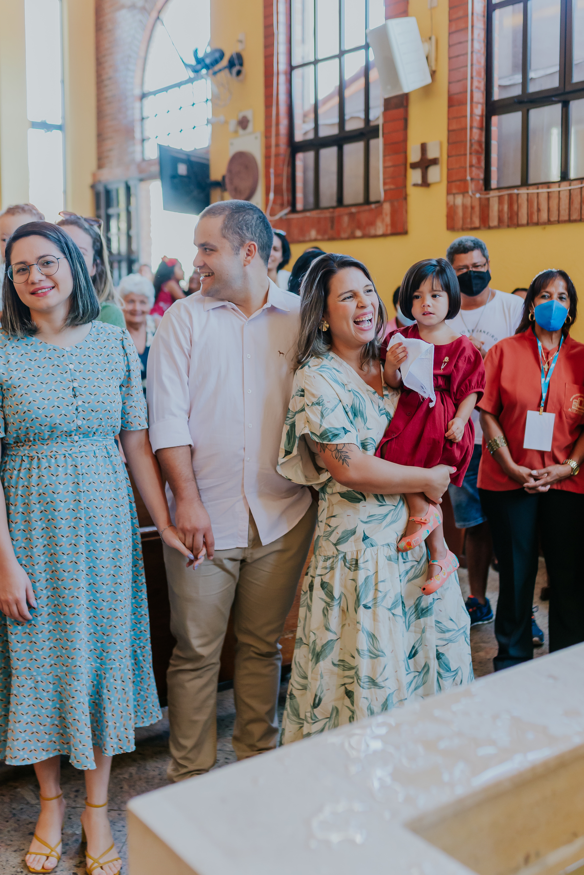 fotografia batizado Paróquia Nossa Senhora Aparecida- Ilha do Governador, RJ bruna guersonb Paulo Tadashi batismo