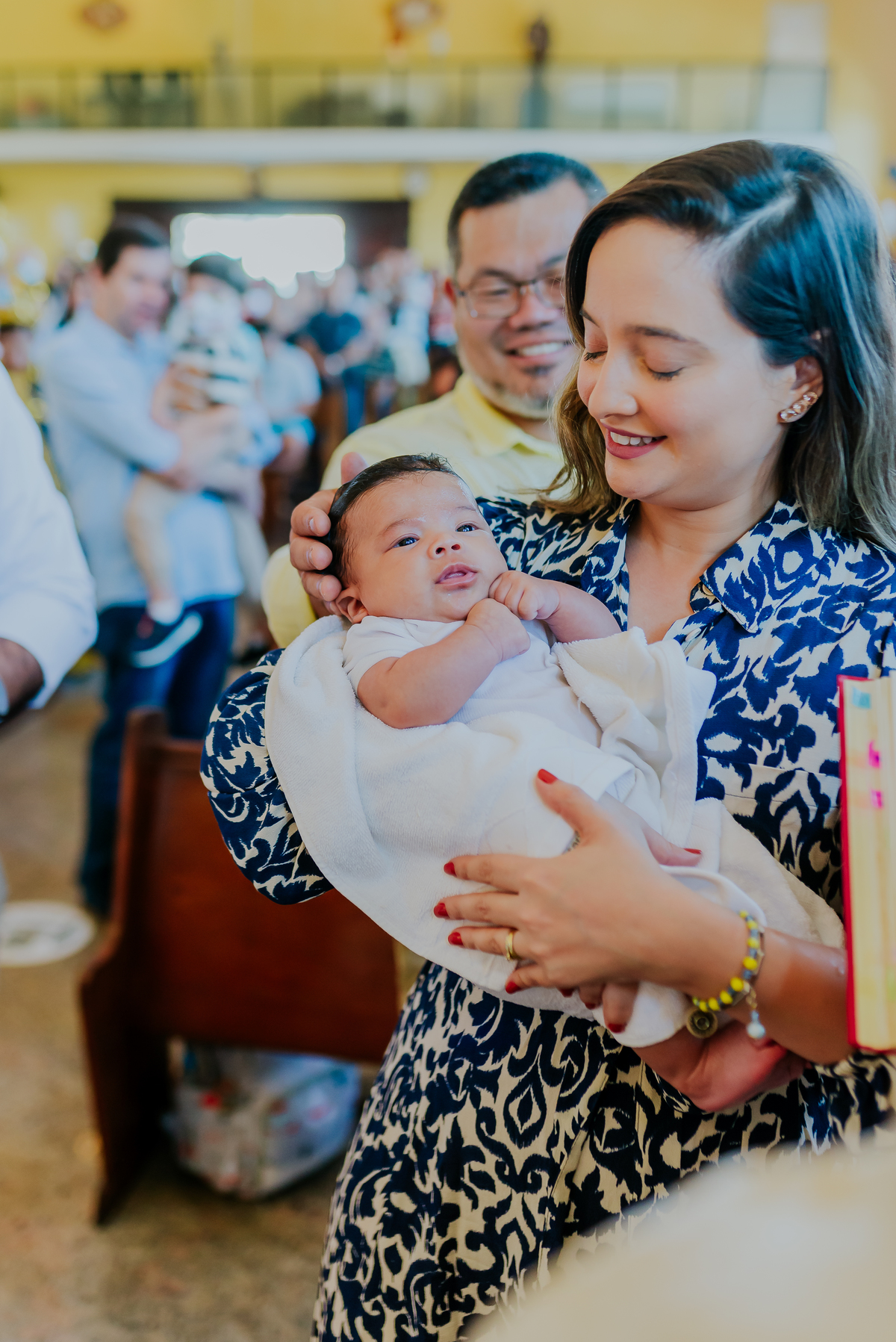 fotografia batizado Paróquia Nossa Senhora Aparecida- Ilha do Governador, RJ bruna guersonb Paulo Tadashi batismo