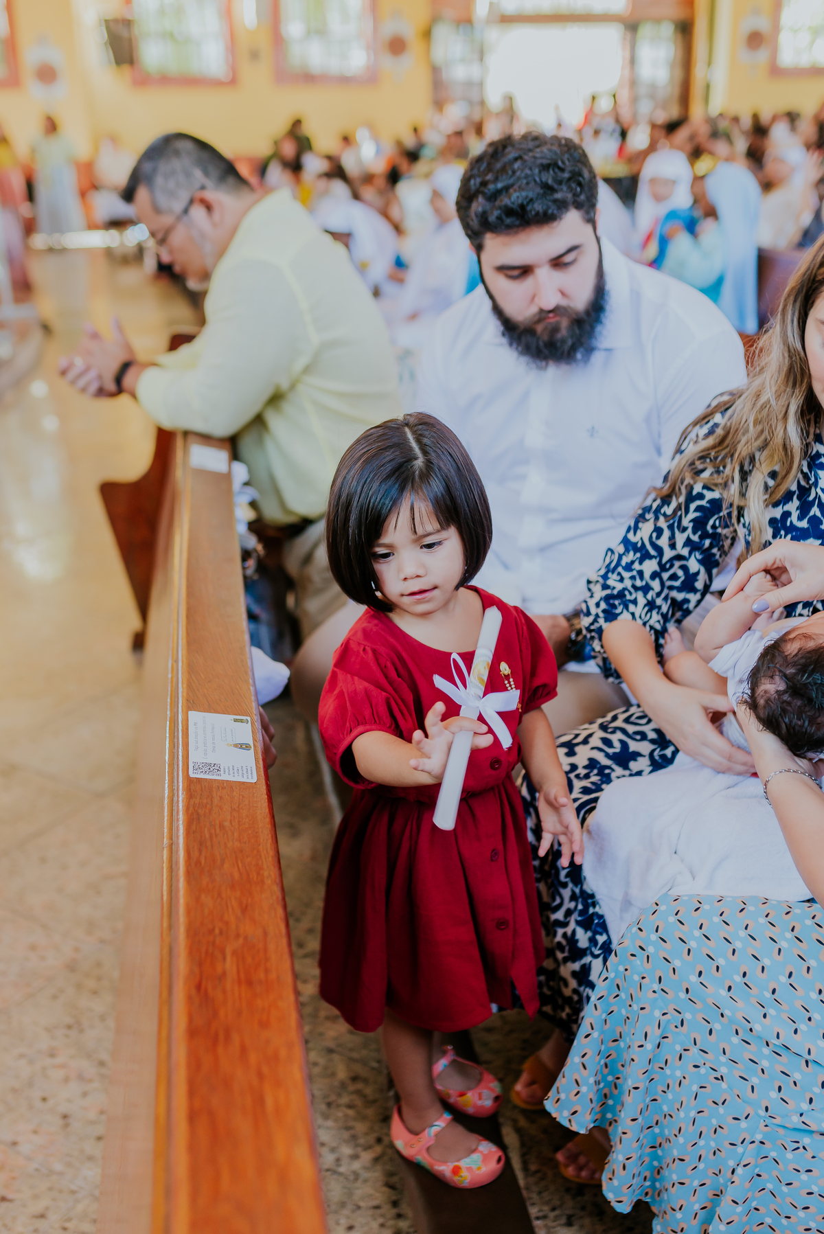 fotografia batizado Paróquia Nossa Senhora Aparecida- Ilha do Governador, RJ bruna guersonb Paulo Tadashi batismo