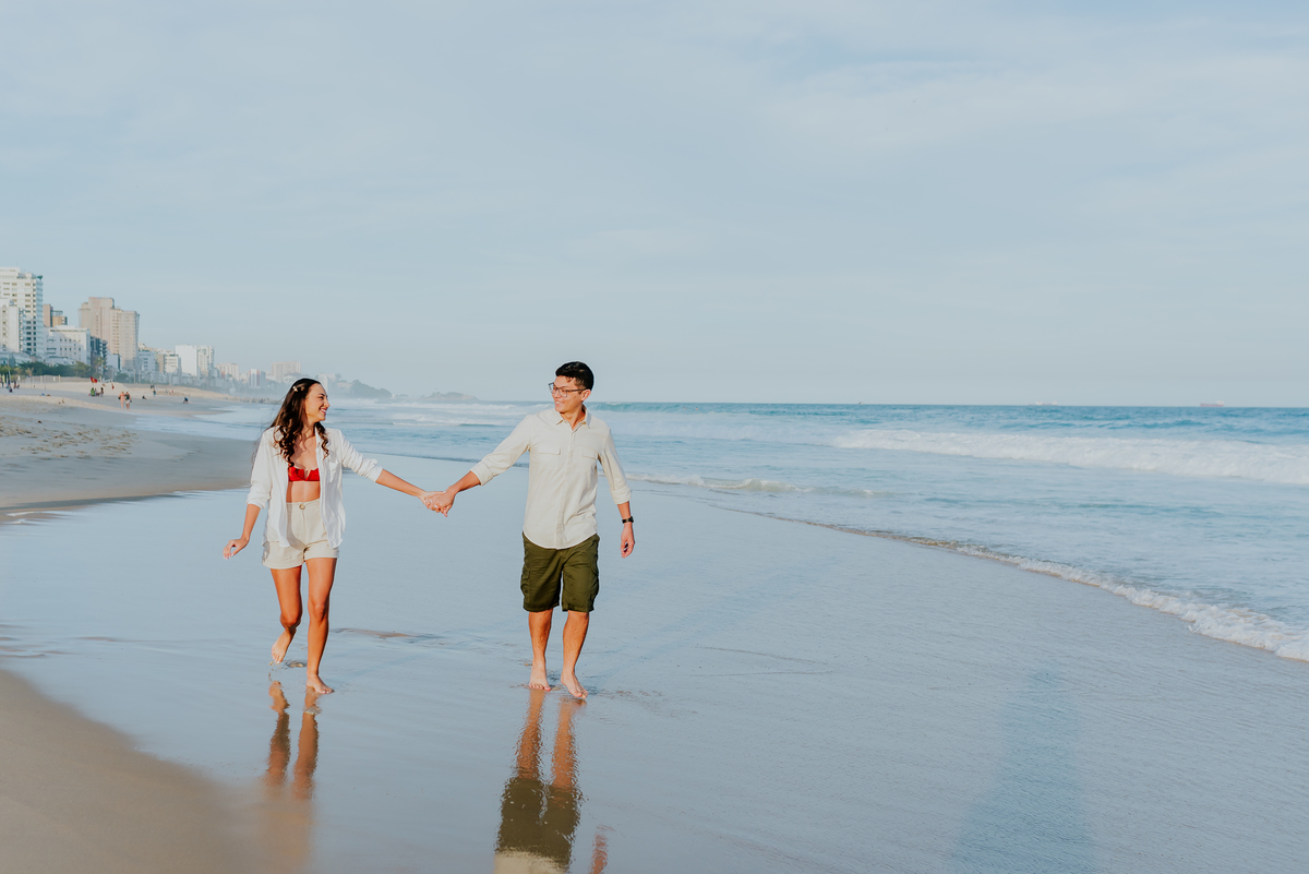 fotografia fotografa ensaio de casal externo praia Rio de Janeiro Leblon Ipanema rj 