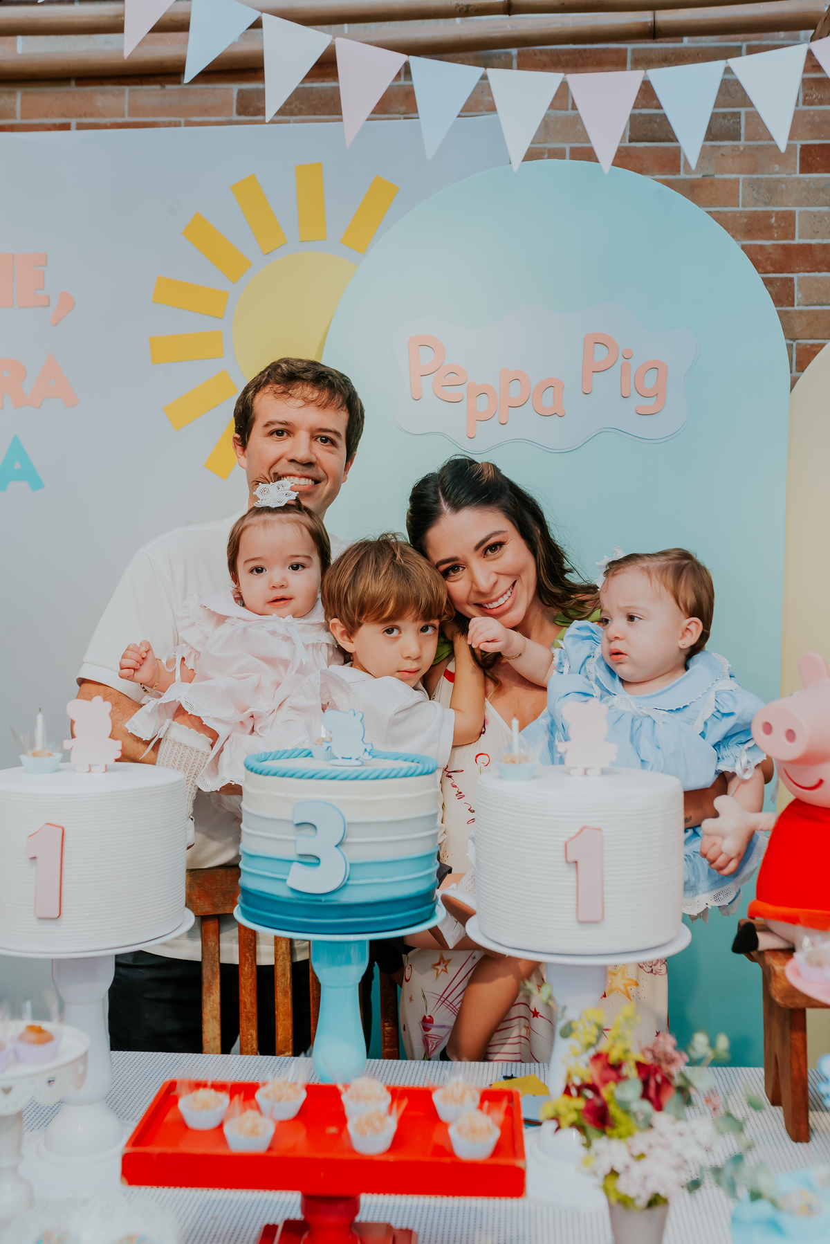 fotografia festa infantil Rio de Janeiro espaço aldeia barra da tijuca joá tema peppa