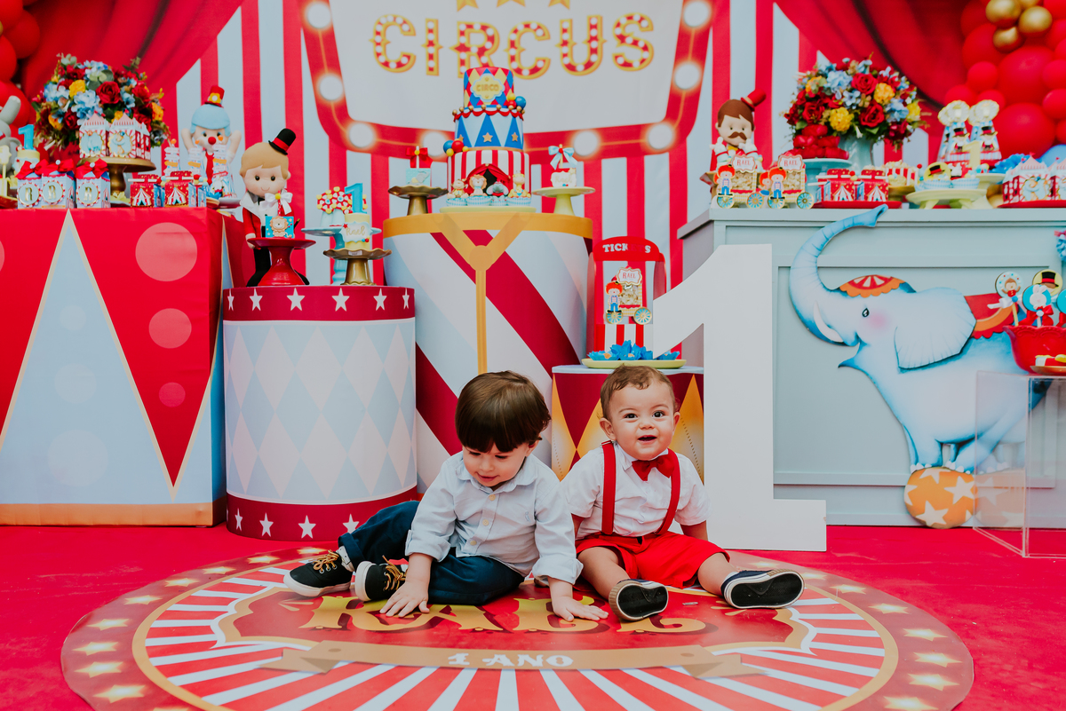 fotografia festa infantil 1 ano rael tema circo Rio de Janeiro ilha do governador fotografa familia