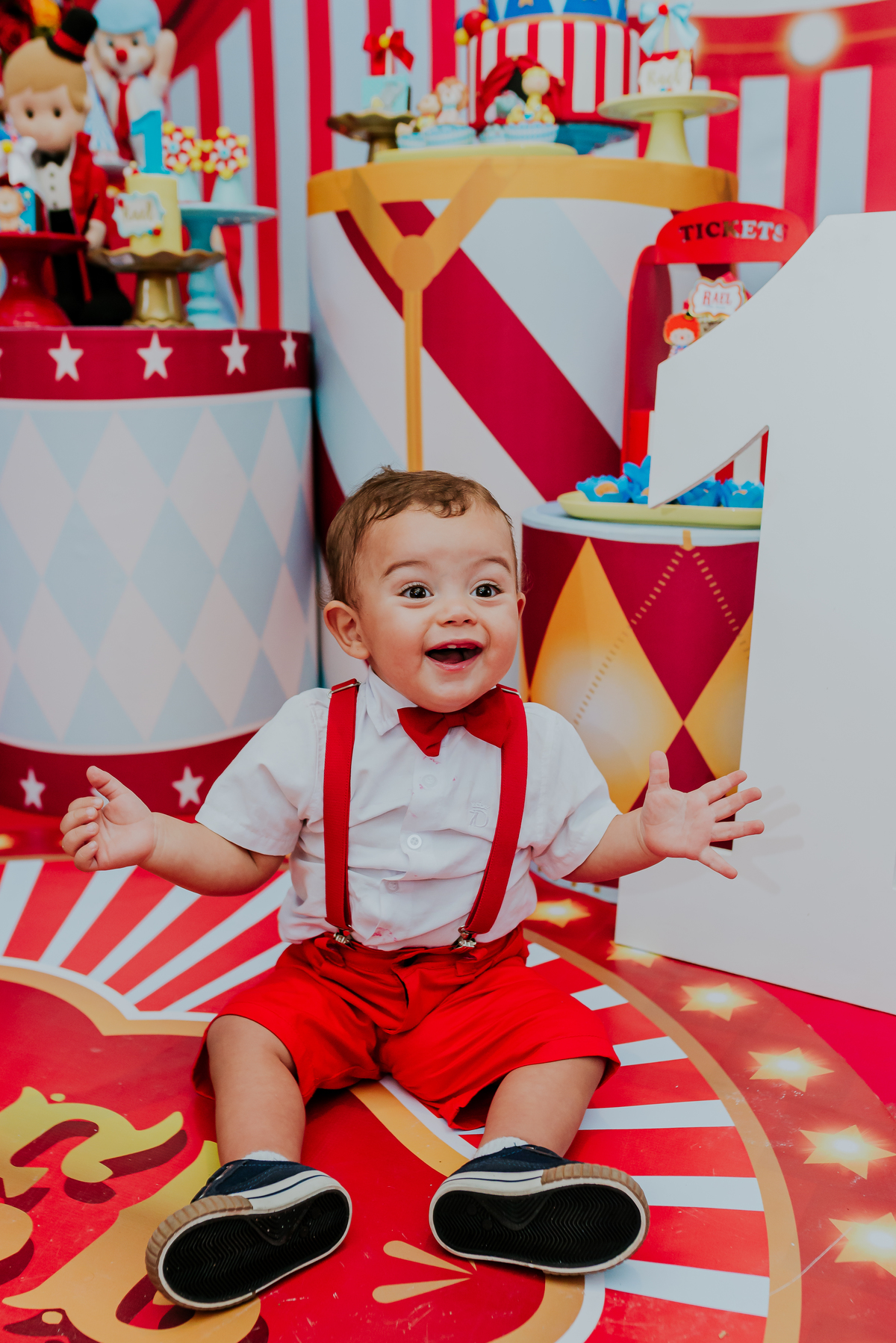 fotografia festa infantil 1 ano rael tema circo Rio de Janeiro ilha do governador fotografa familia