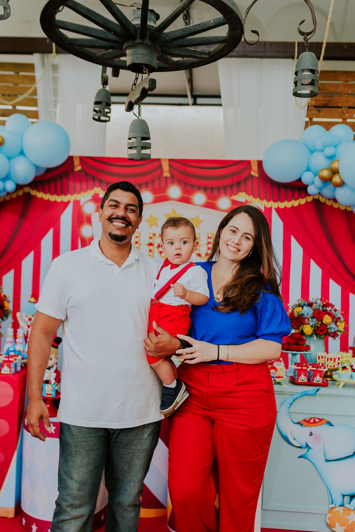 fotografia festa infantil 1 ano rael tema circo Rio de Janeiro ilha do governador fotografa familia
