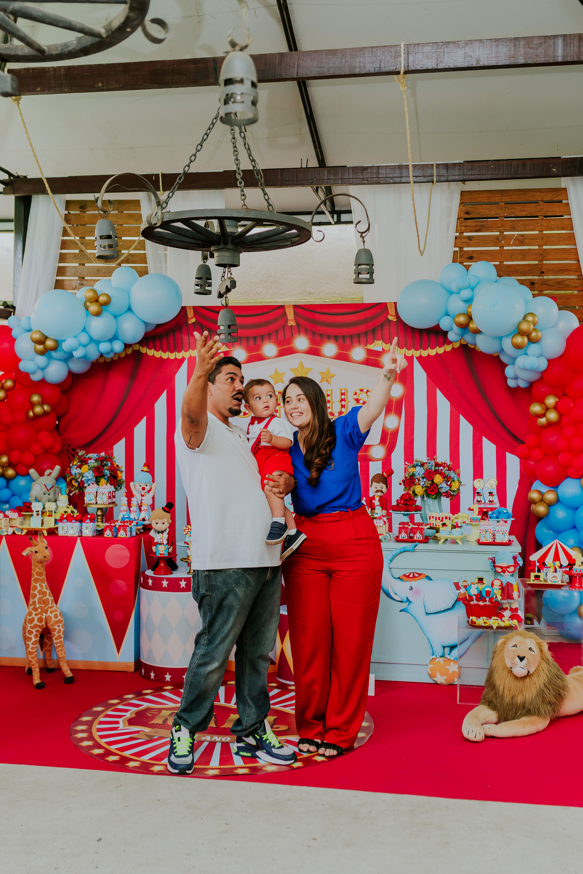 fotografia festa infantil 1 ano rael tema circo Rio de Janeiro ilha do governador fotografa familia