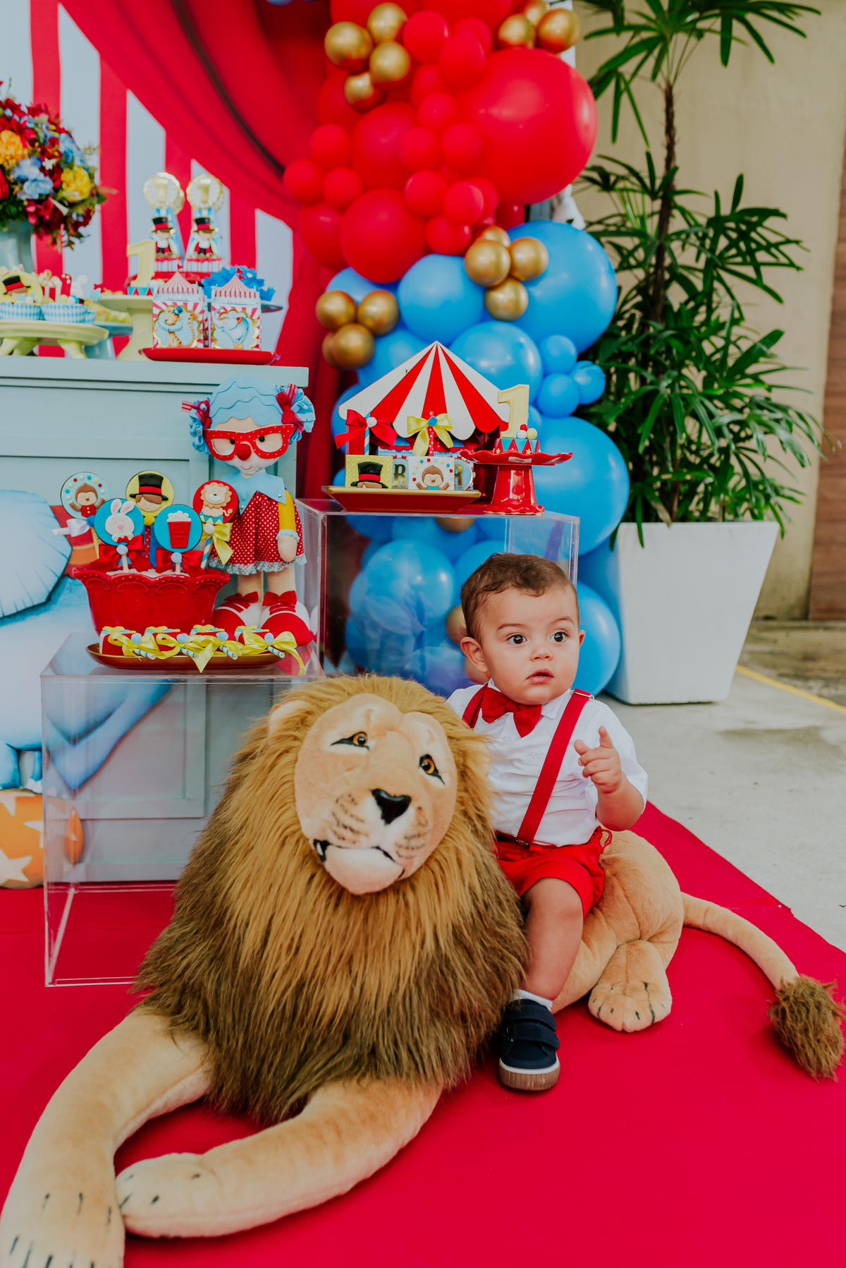 fotografia festa infantil 1 ano rael tema circo Rio de Janeiro ilha do governador fotografa familia