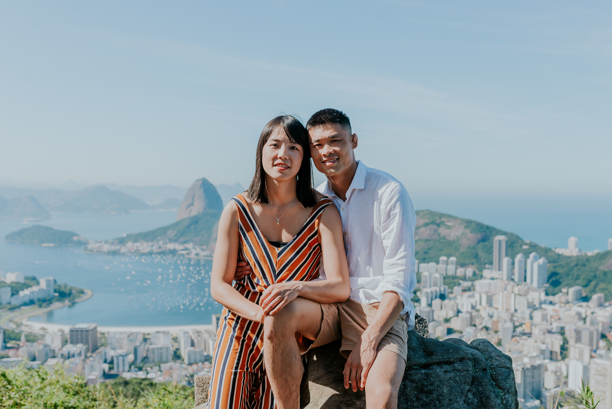 ensaio de casal mirante dona marta urca rio de janeiro externo Taiwan brasil