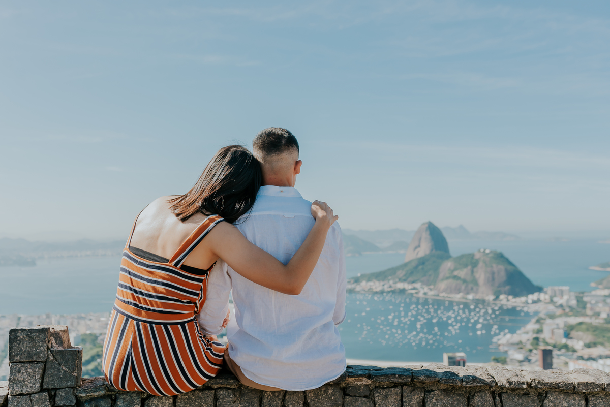 ensaio de casal mirante dona marta urca rio de janeiro externo Taiwan brasil