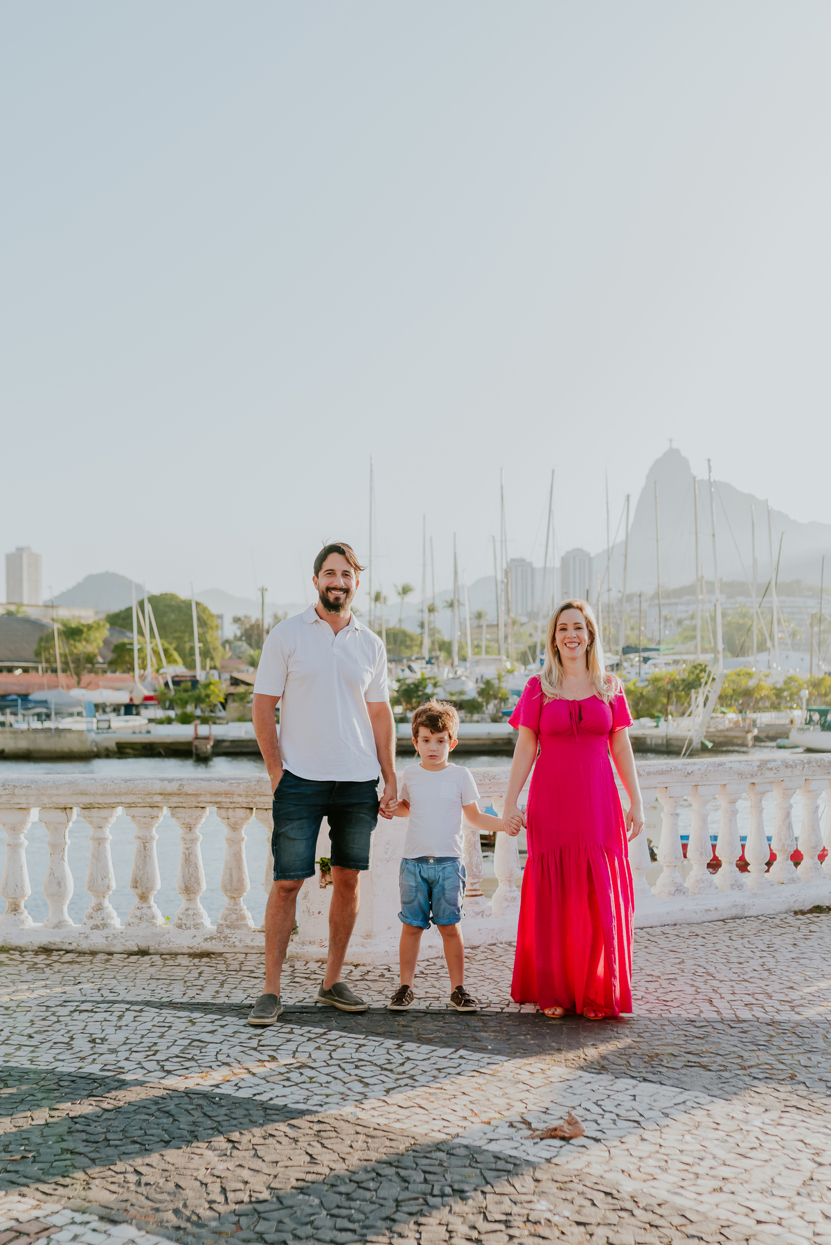 fotografia ensaio sessão familia praia externo Rio de Janeiro praia vermelha urca