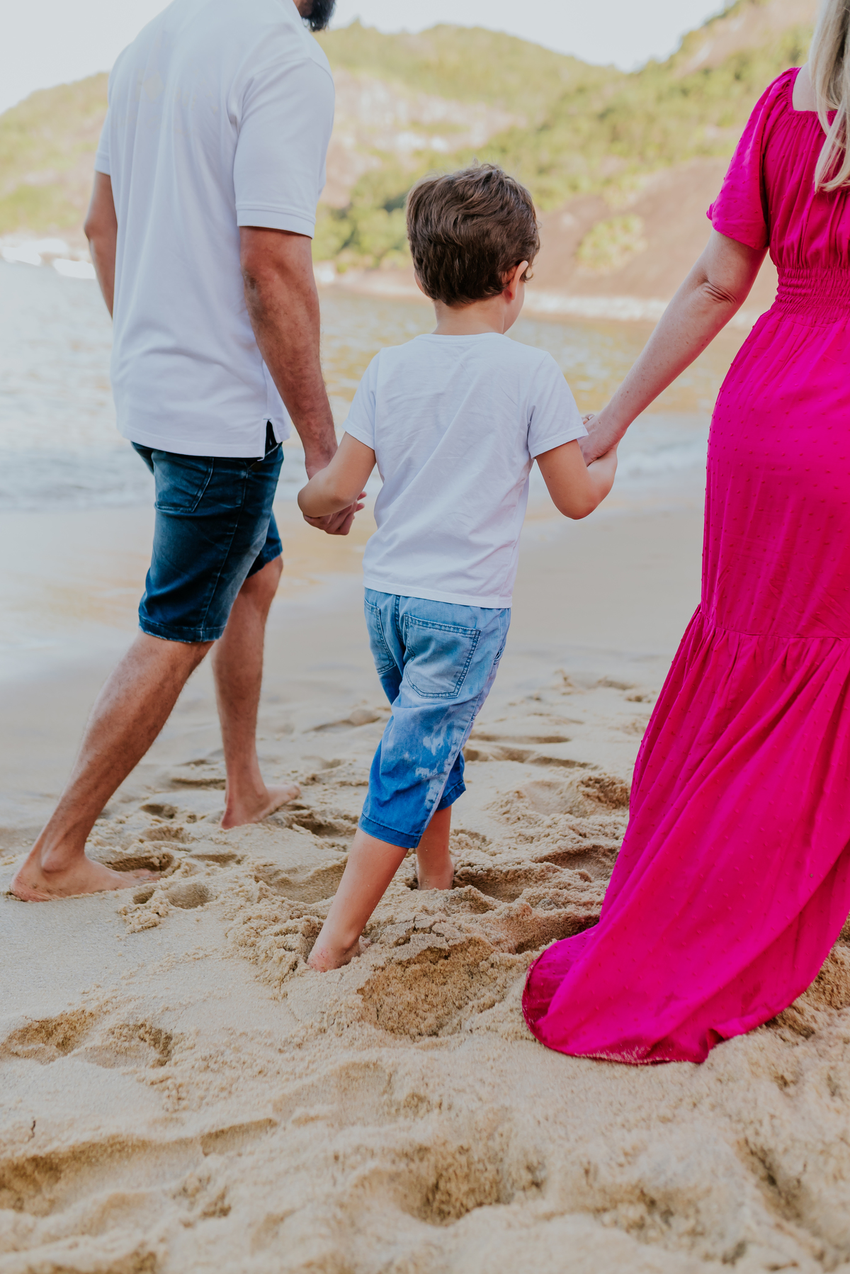 fotografia ensaio sessão familia praia externo Rio de Janeiro praia vermelha urca
