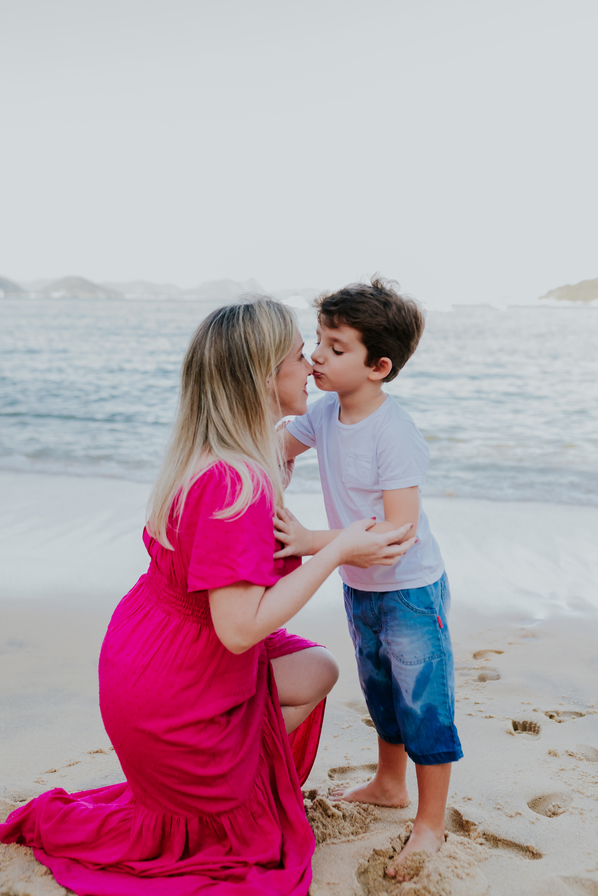 fotografia ensaio sessão familia praia externo Rio de Janeiro praia vermelha urca
