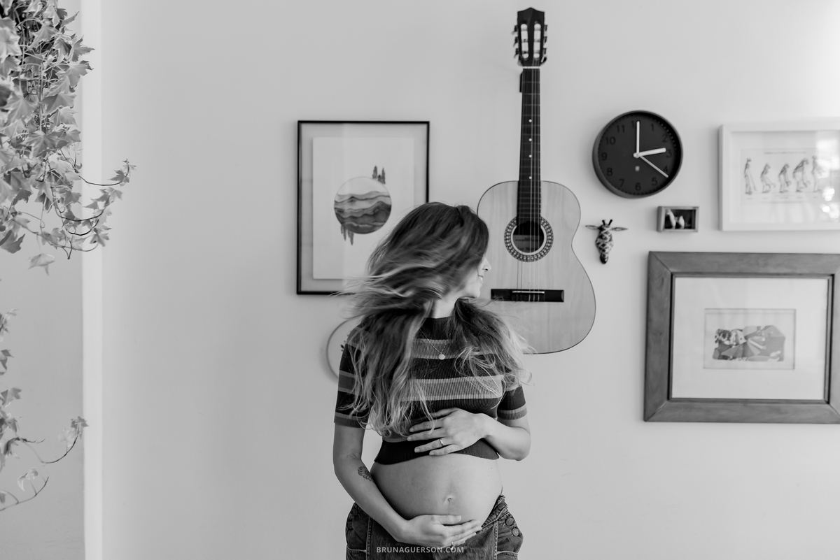 fotografia ensaio gestante casal em casa zona sul Copacabana Rio de Janeiro 