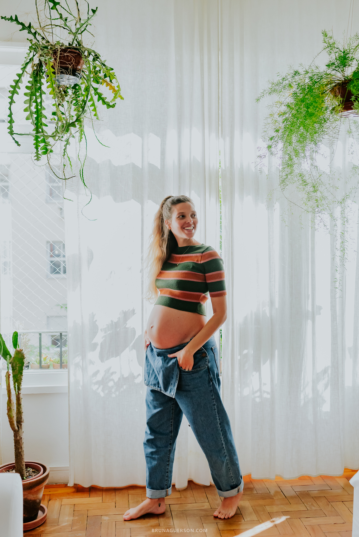 fotografia ensaio gestante casal em casa zona sul Copacabana Rio de Janeiro 