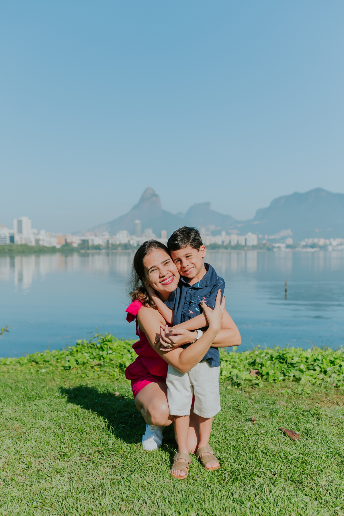 fotografia ensaio de familia externo Rio de Janeiro lagoa rodrigo de Freitas zona sul rj Vicente 