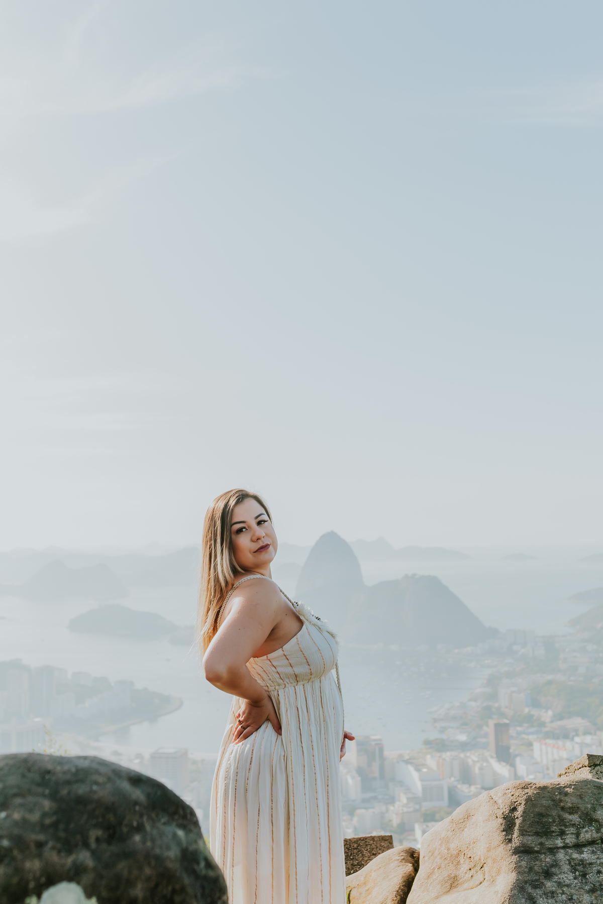 fotografia ensaio gestante revelacao sexo bebe mirante dona marta rio de janeiro fotografa sessao externa