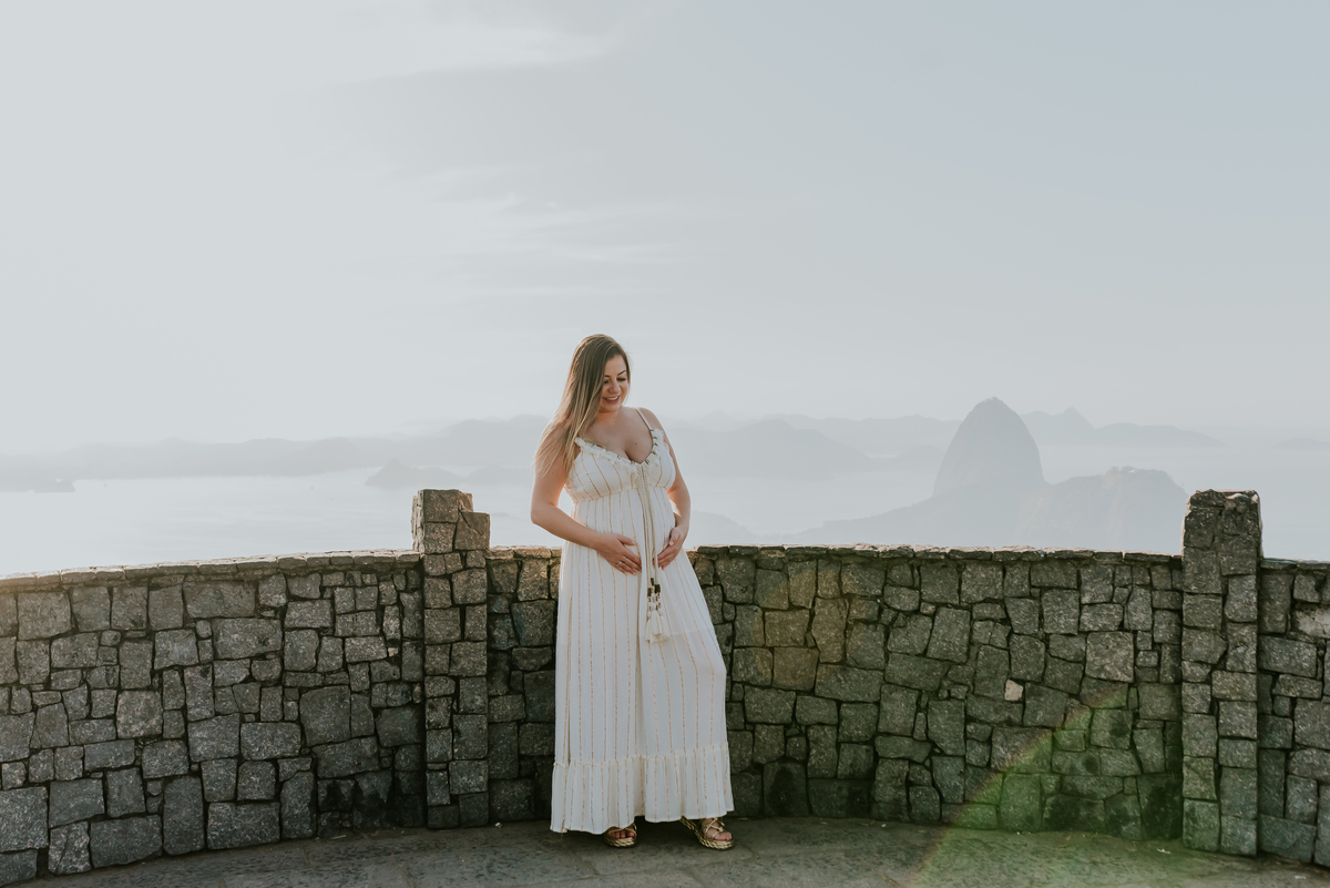 fotografia ensaio gestante revelacao sexo bebe mirante dona marta rio de janeiro fotografa sessao externa