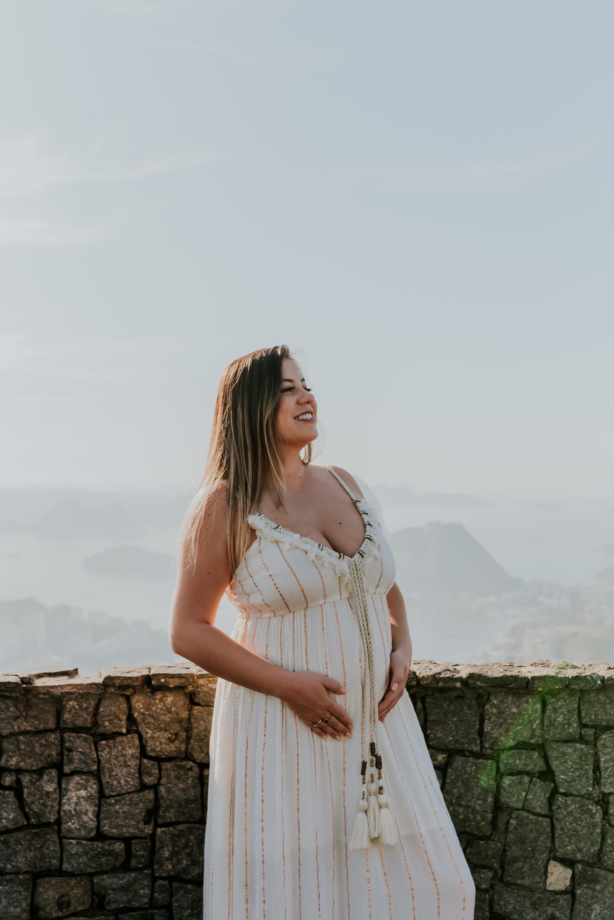 fotografia ensaio gestante revelacao sexo bebe mirante dona marta rio de janeiro fotografa sessao externa