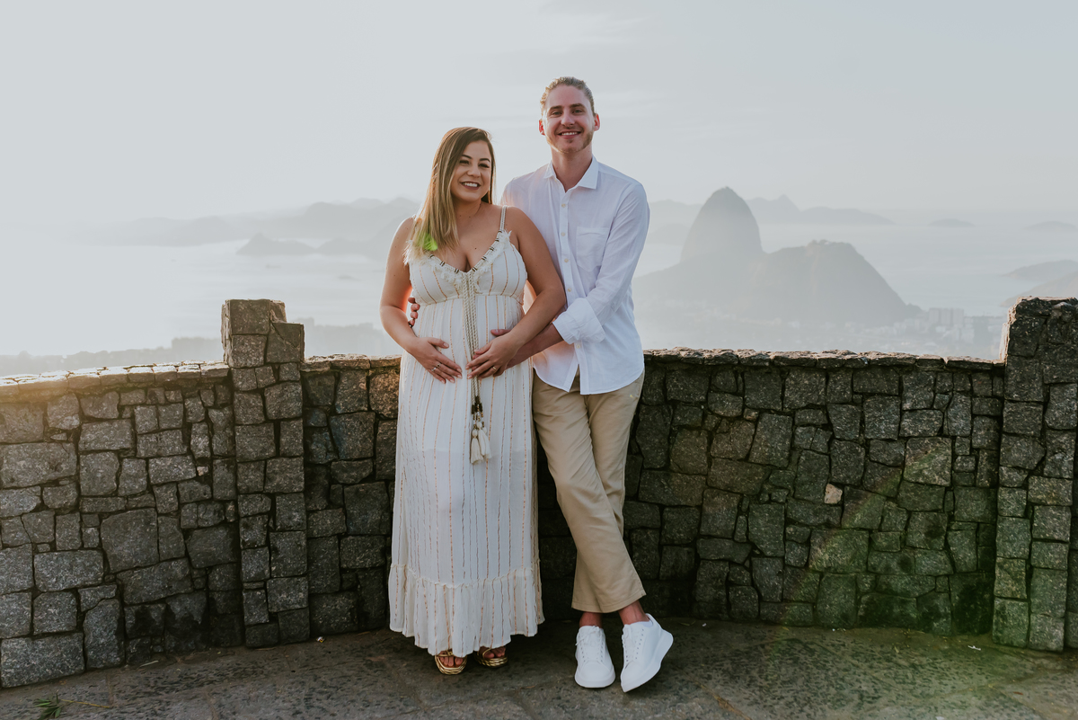fotografia ensaio gestante revelacao sexo bebe mirante dona marta rio de janeiro fotografa sessao externa