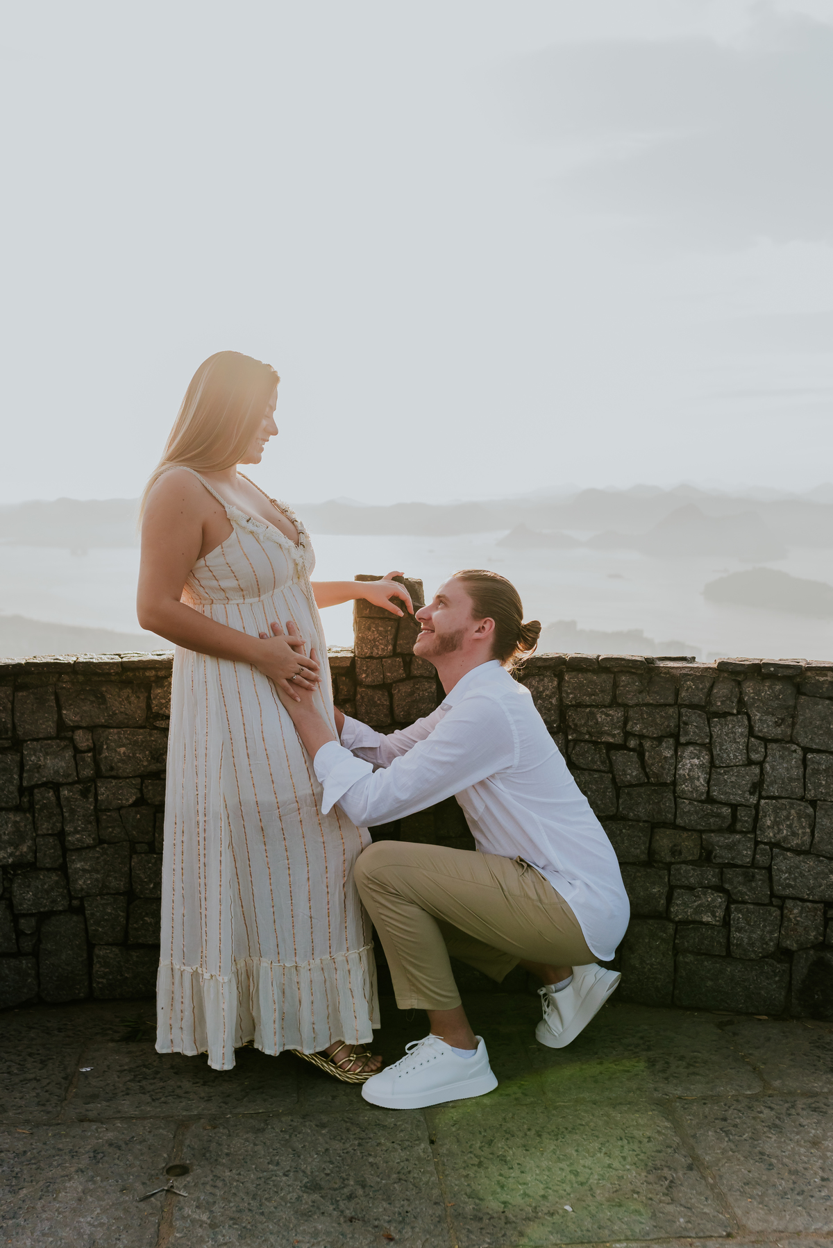 fotografia ensaio gestante revelacao sexo bebe mirante dona marta rio de janeiro fotografa sessao externa