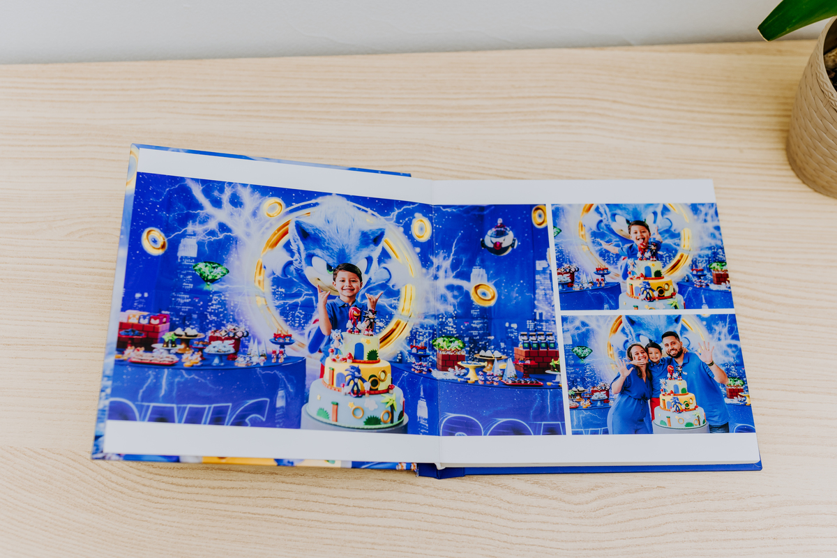 fotografia festa infantil espaço faz de conta Rio de Janeiro cachambi 5 anos Sonic 