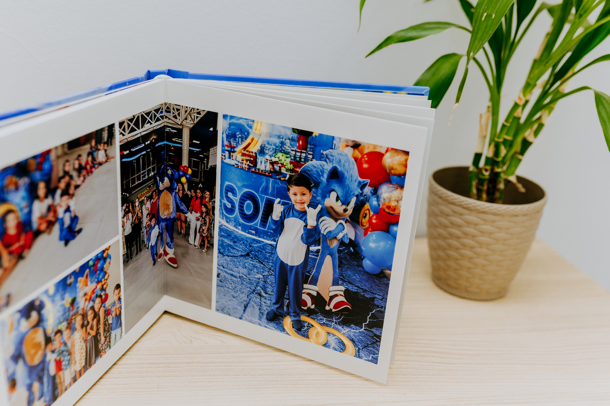 fotografia festa infantil espaço faz de conta Rio de Janeiro cachambi 5 anos Sonic 
