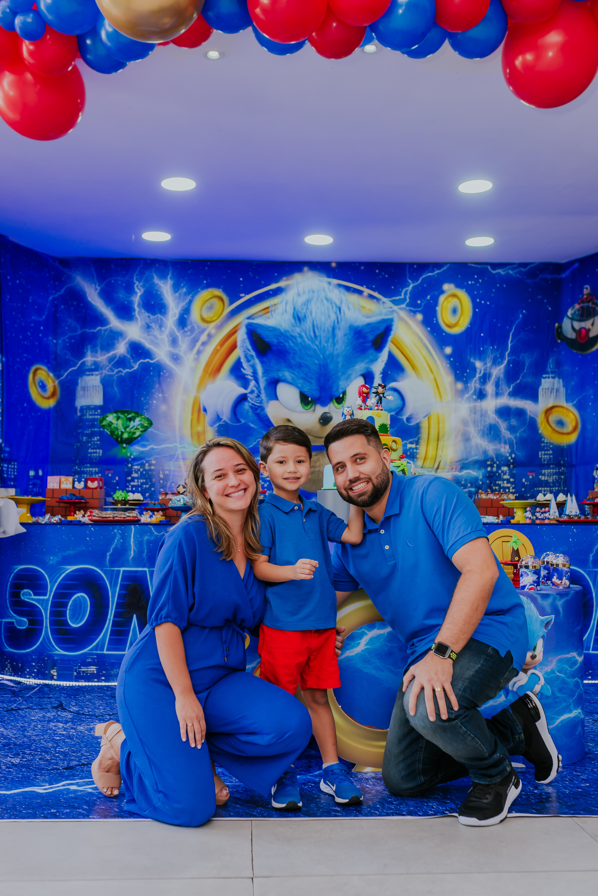 fotografia festa infantil espaço faz de conta Rio de Janeiro cachambi 5 anos Sonic 