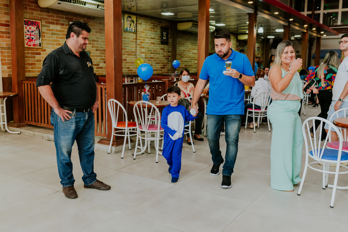 fotografia festa infantil espaço faz de conta Rio de Janeiro cachambi 5 anos Sonic 