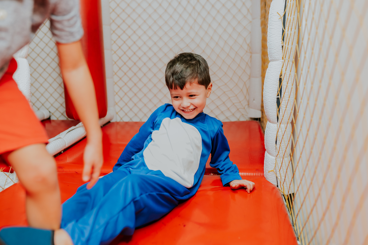 fotografia festa infantil espaço faz de conta Rio de Janeiro cachambi 5 anos Sonic 