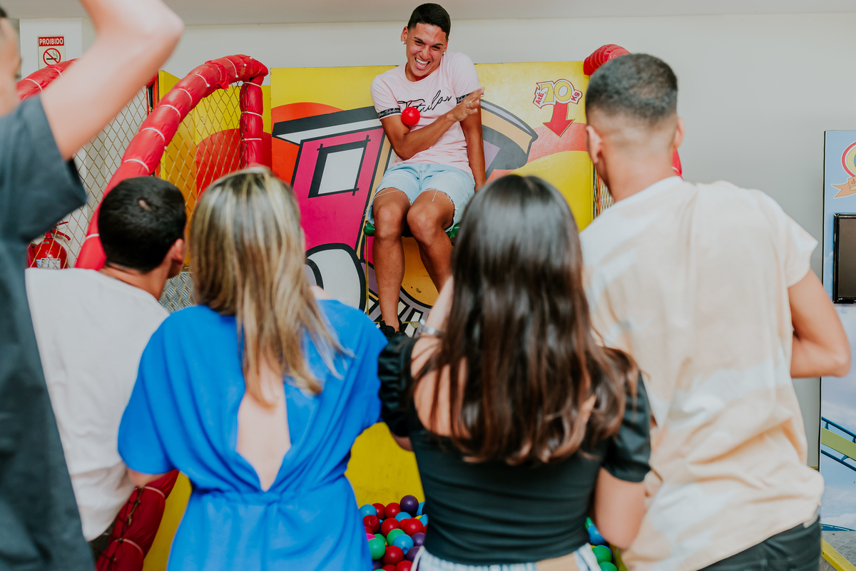 fotografia festa infantil espaço faz de conta Rio de Janeiro cachambi 5 anos Sonic 