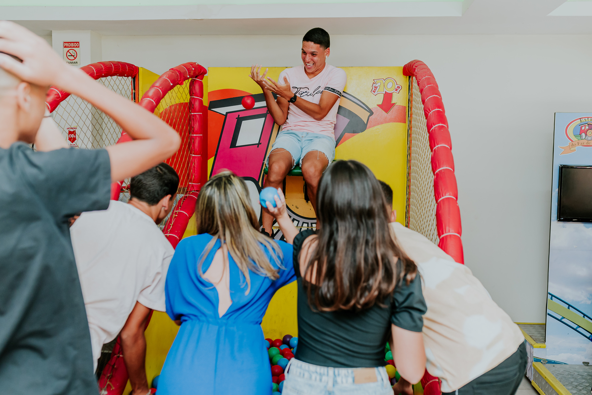 fotografia festa infantil espaço faz de conta Rio de Janeiro cachambi 5 anos Sonic 