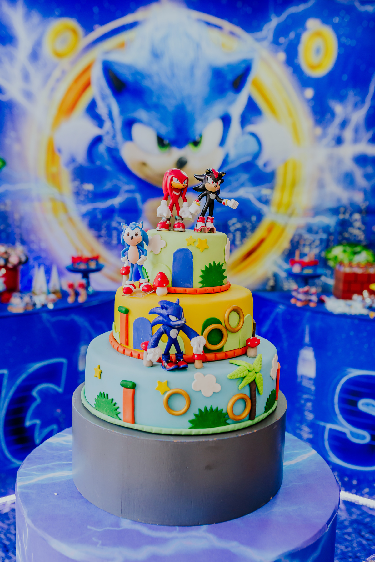 fotografia festa infantil espaço faz de conta Rio de Janeiro cachambi 5 anos Sonic 