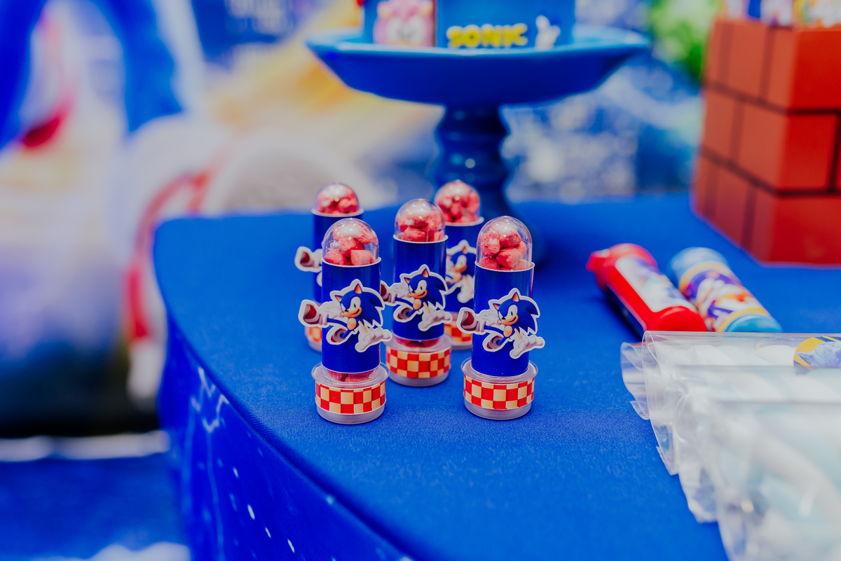 fotografia festa infantil espaço faz de conta Rio de Janeiro cachambi 5 anos Sonic 