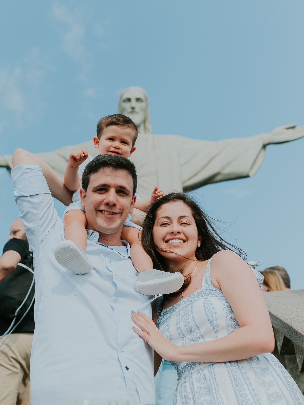 fotografia batizado batismo fotografa rio de janeiro cristo redentor bruna guerson Bernardo 