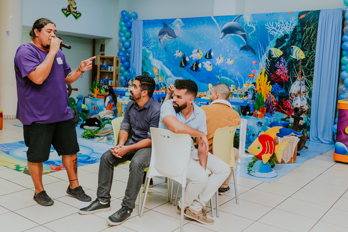 fotografia festa infantil rio de janeiro espaco diversao jardim guanabara ilha do governador 1 ano francisco fundo do mar 