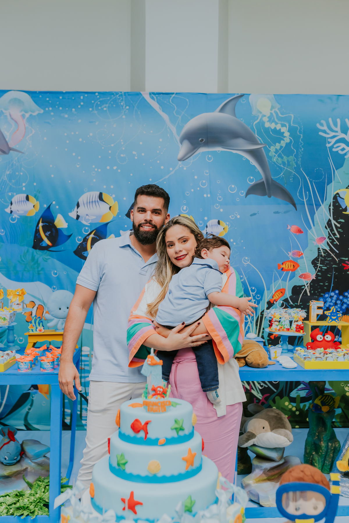 fotografia festa infantil rio de janeiro espaco diversao jardim guanabara ilha do governador 1 ano francisco fundo do mar 