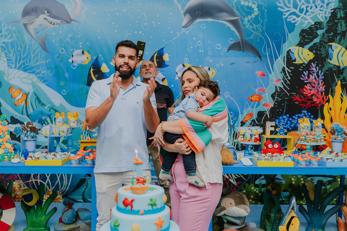 fotografia festa infantil rio de janeiro espaco diversao jardim guanabara ilha do governador 1 ano francisco fundo do mar 