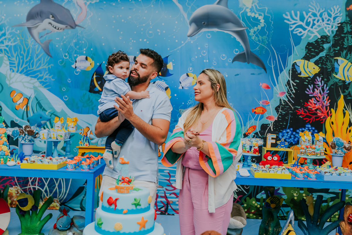 fotografia festa infantil rio de janeiro espaco diversao jardim guanabara ilha do governador 1 ano francisco fundo do mar 