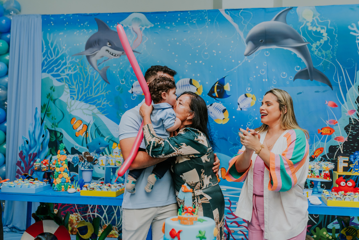 fotografia festa infantil rio de janeiro espaco diversao jardim guanabara ilha do governador 1 ano francisco fundo do mar 