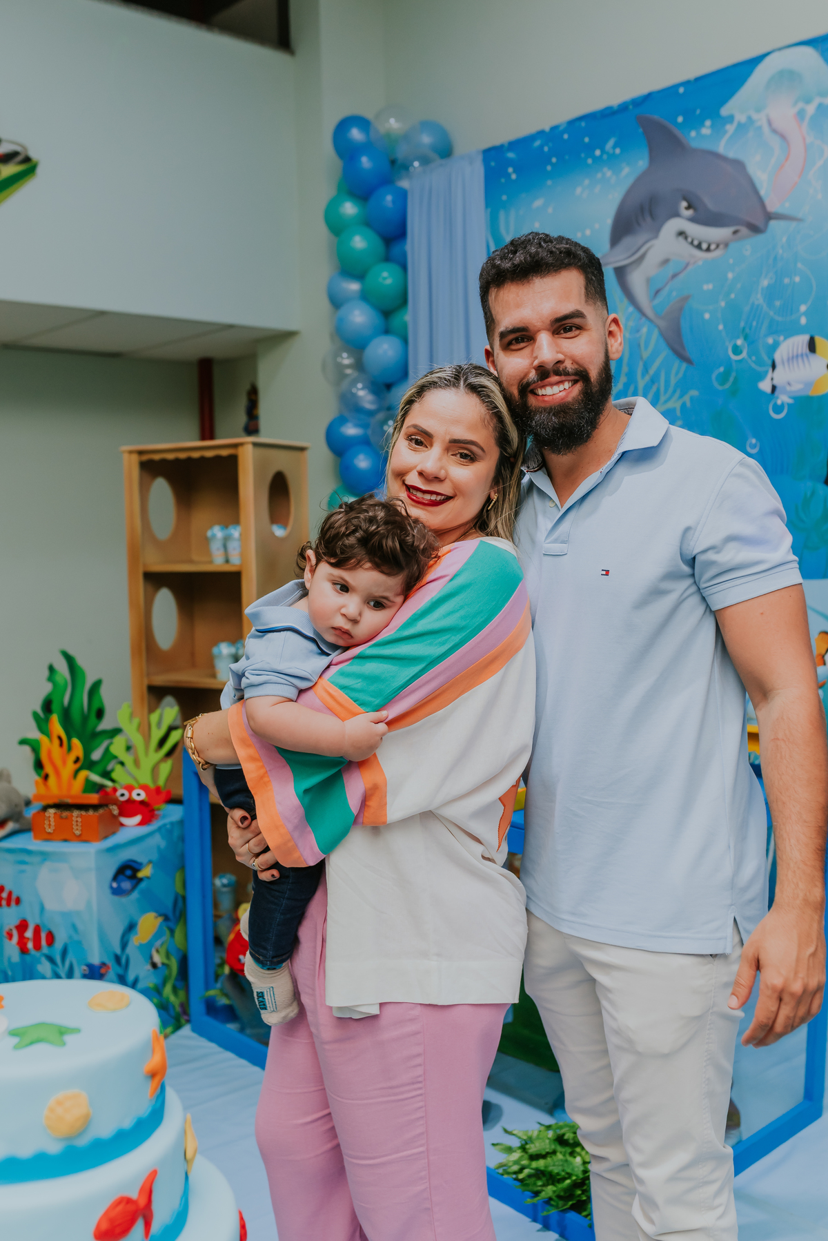 fotografia festa infantil rio de janeiro espaco diversao jardim guanabara ilha do governador 1 ano francisco fundo do mar 