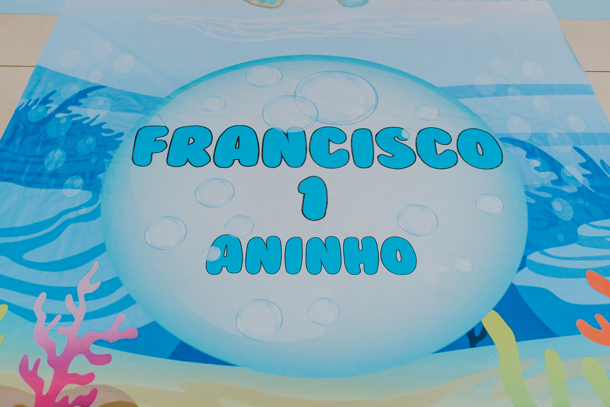 fotografia festa infantil rio de janeiro espaco diversao jardim guanabara ilha do governador 1 ano francisco fundo do mar 