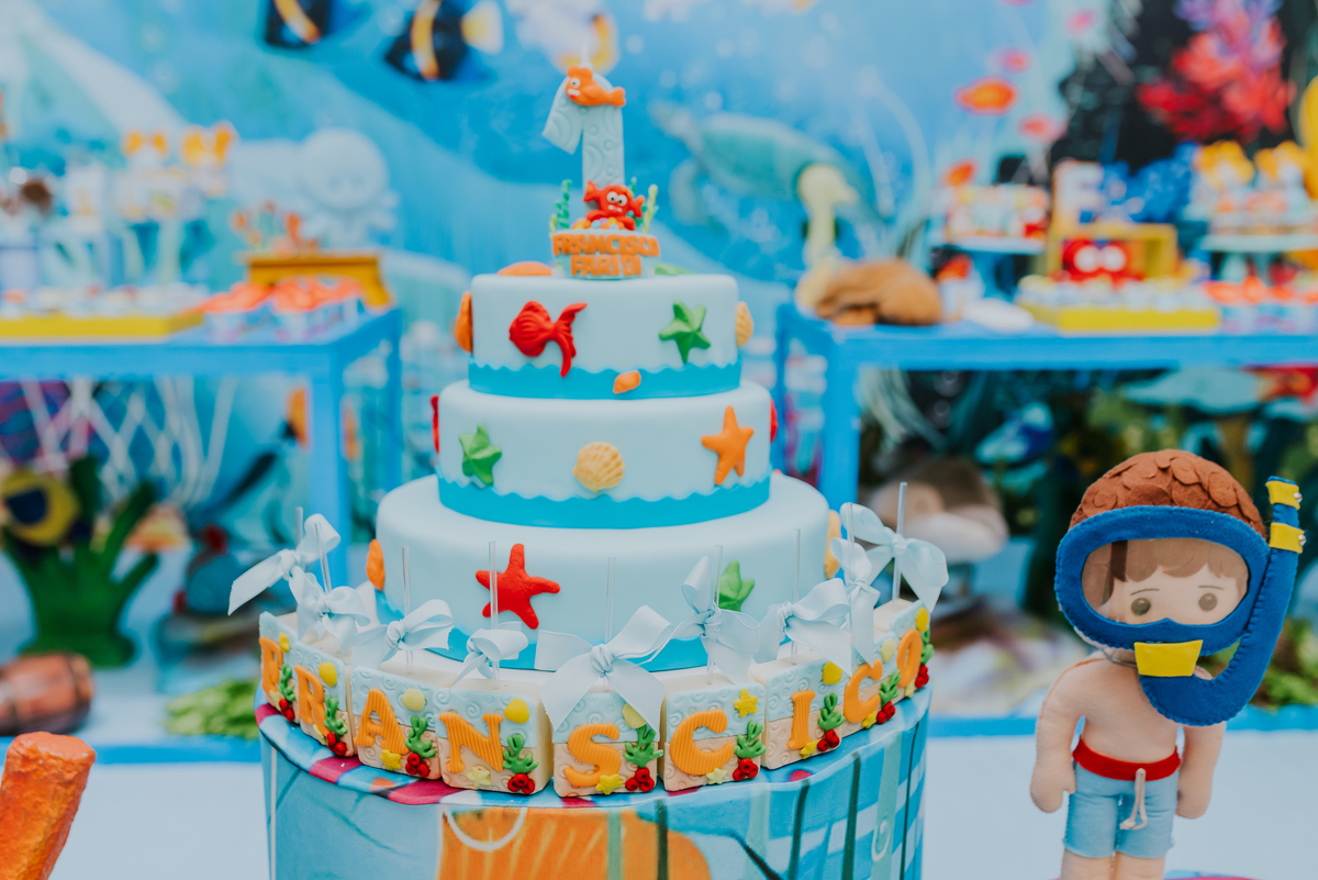 fotografia festa infantil rio de janeiro espaco diversao jardim guanabara ilha do governador 1 ano francisco fundo do mar 