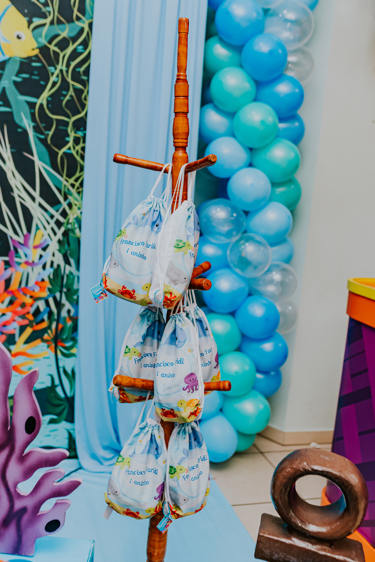 fotografia festa infantil rio de janeiro espaco diversao jardim guanabara ilha do governador 1 ano francisco fundo do mar 