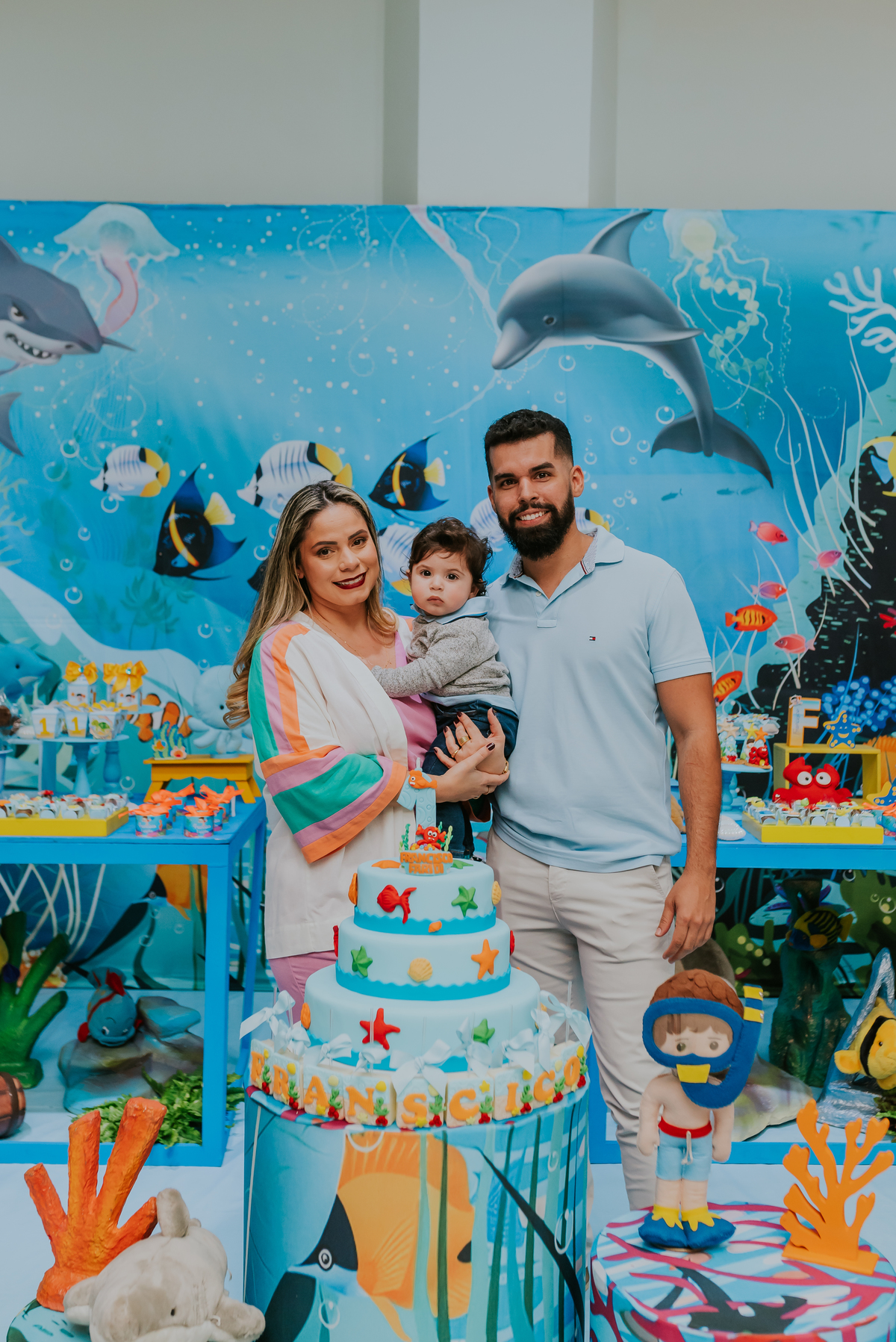 fotografia festa infantil rio de janeiro espaco diversao jardim guanabara ilha do governador 1 ano francisco fundo do mar 