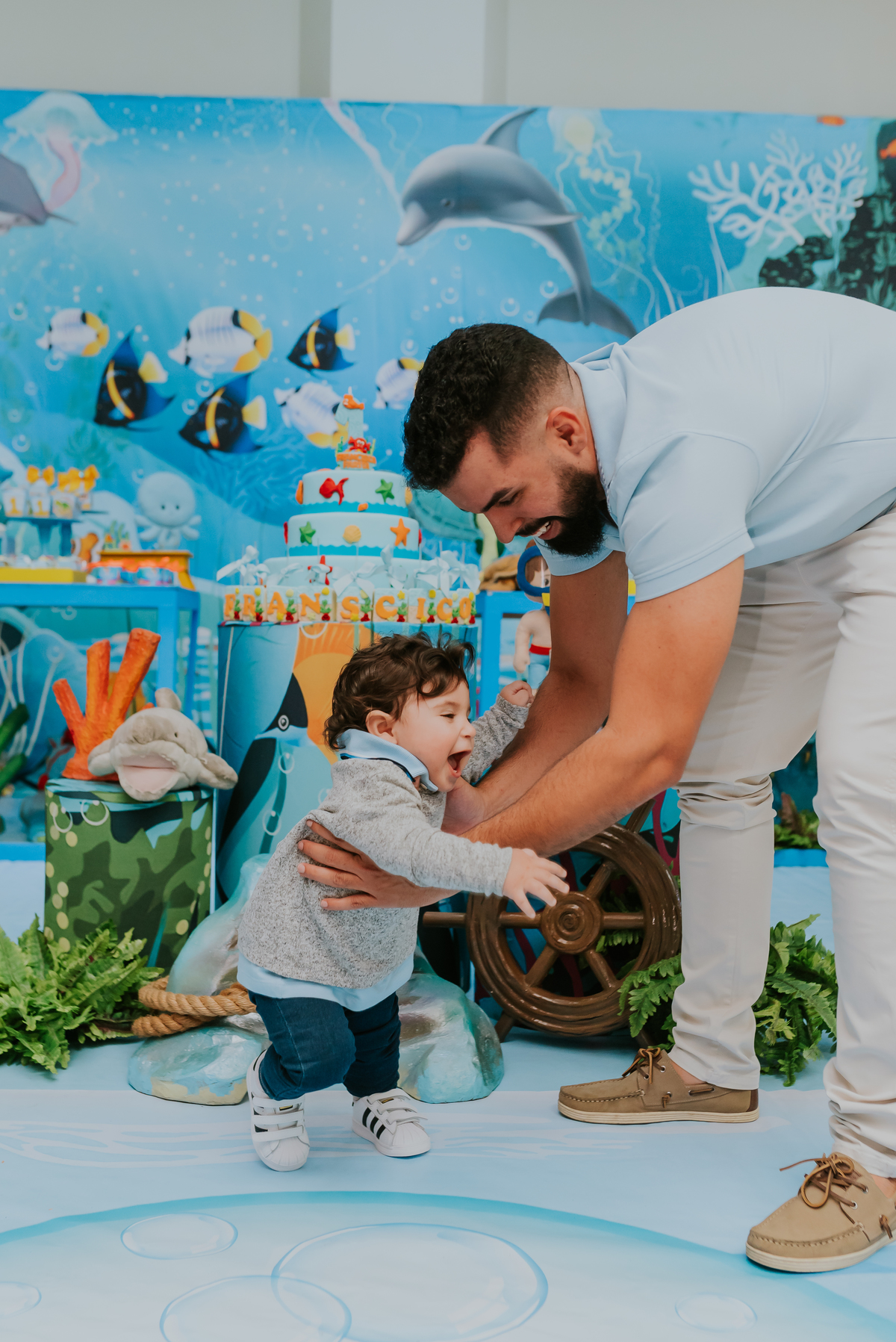 fotografia festa infantil rio de janeiro espaco diversao jardim guanabara ilha do governador 1 ano francisco fundo do mar 