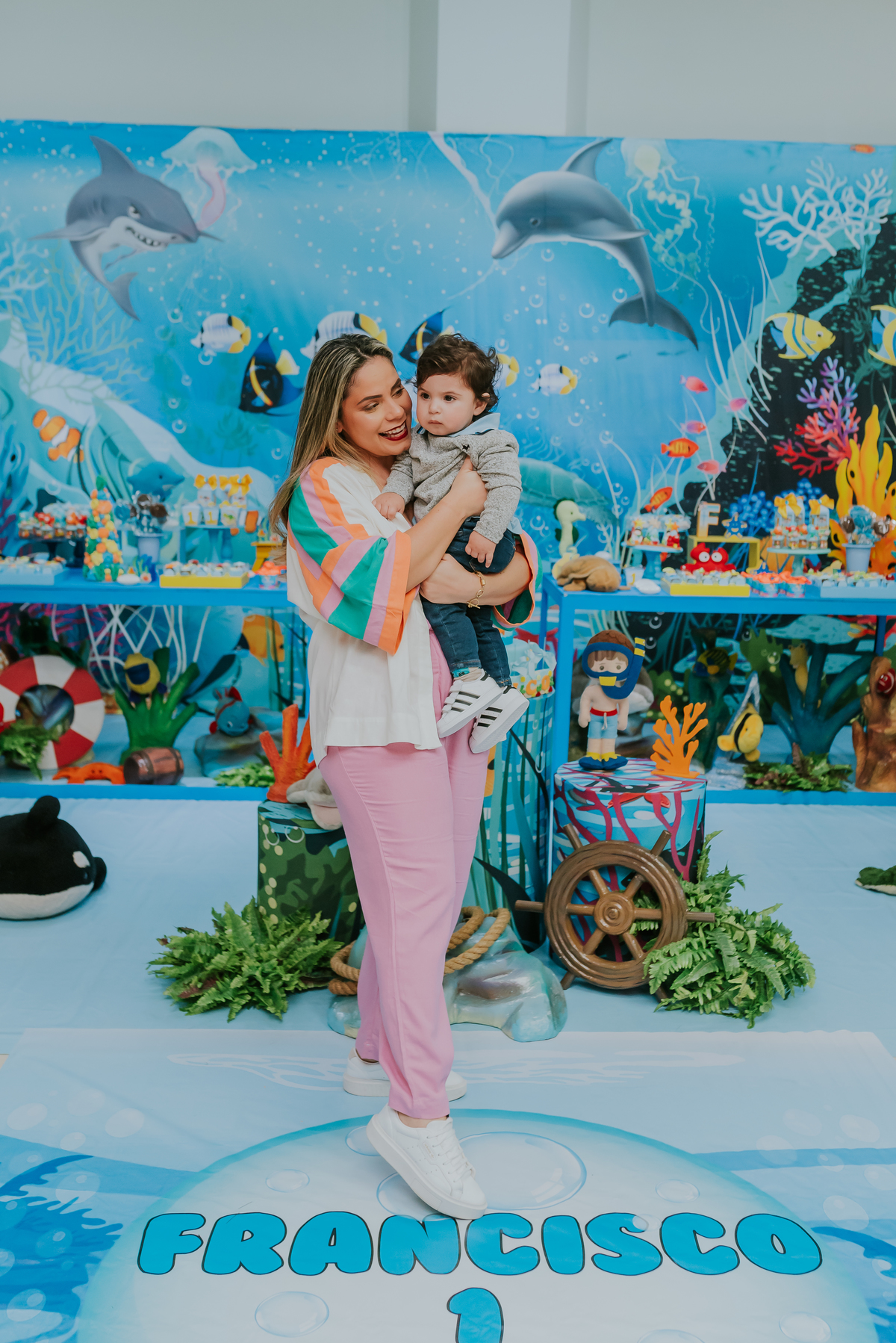 fotografia festa infantil rio de janeiro espaco diversao jardim guanabara ilha do governador 1 ano francisco fundo do mar 