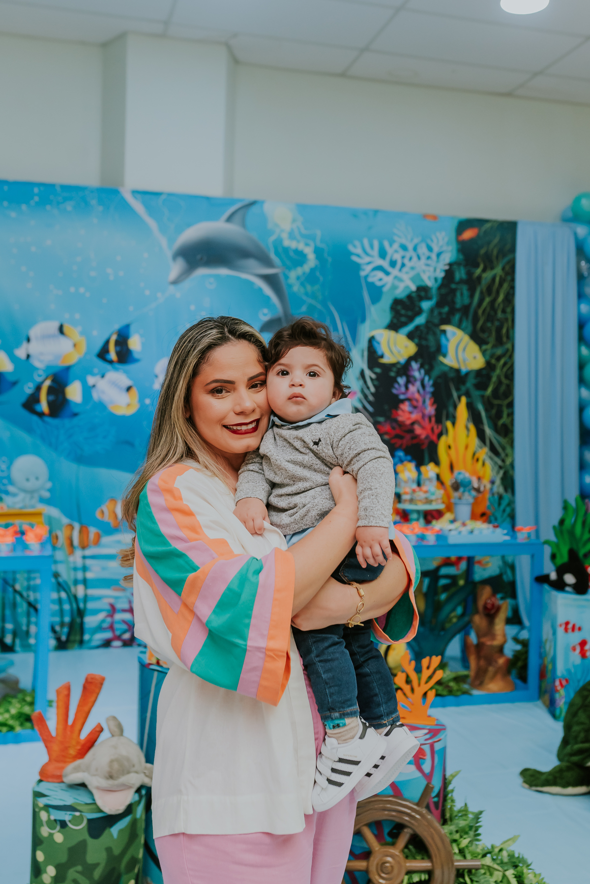 fotografia festa infantil rio de janeiro espaco diversao jardim guanabara ilha do governador 1 ano francisco fundo do mar 