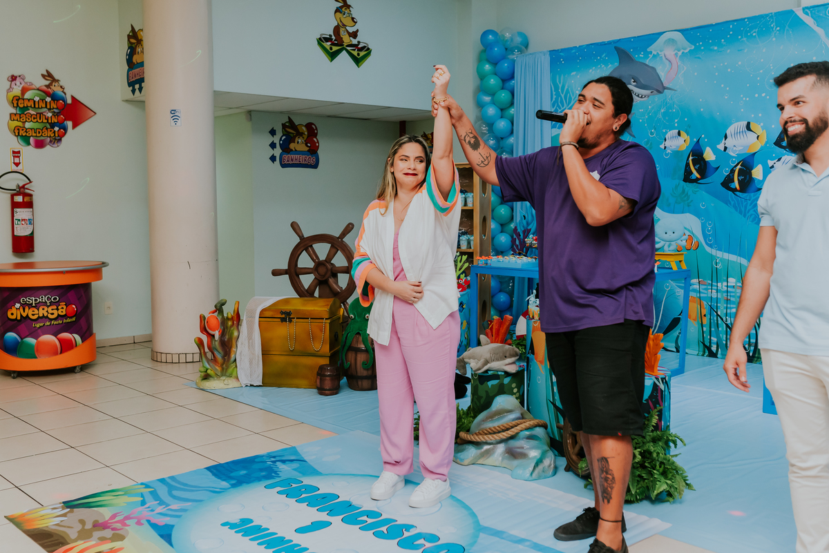 fotografia festa infantil rio de janeiro espaco diversao jardim guanabara ilha do governador 1 ano francisco fundo do mar 