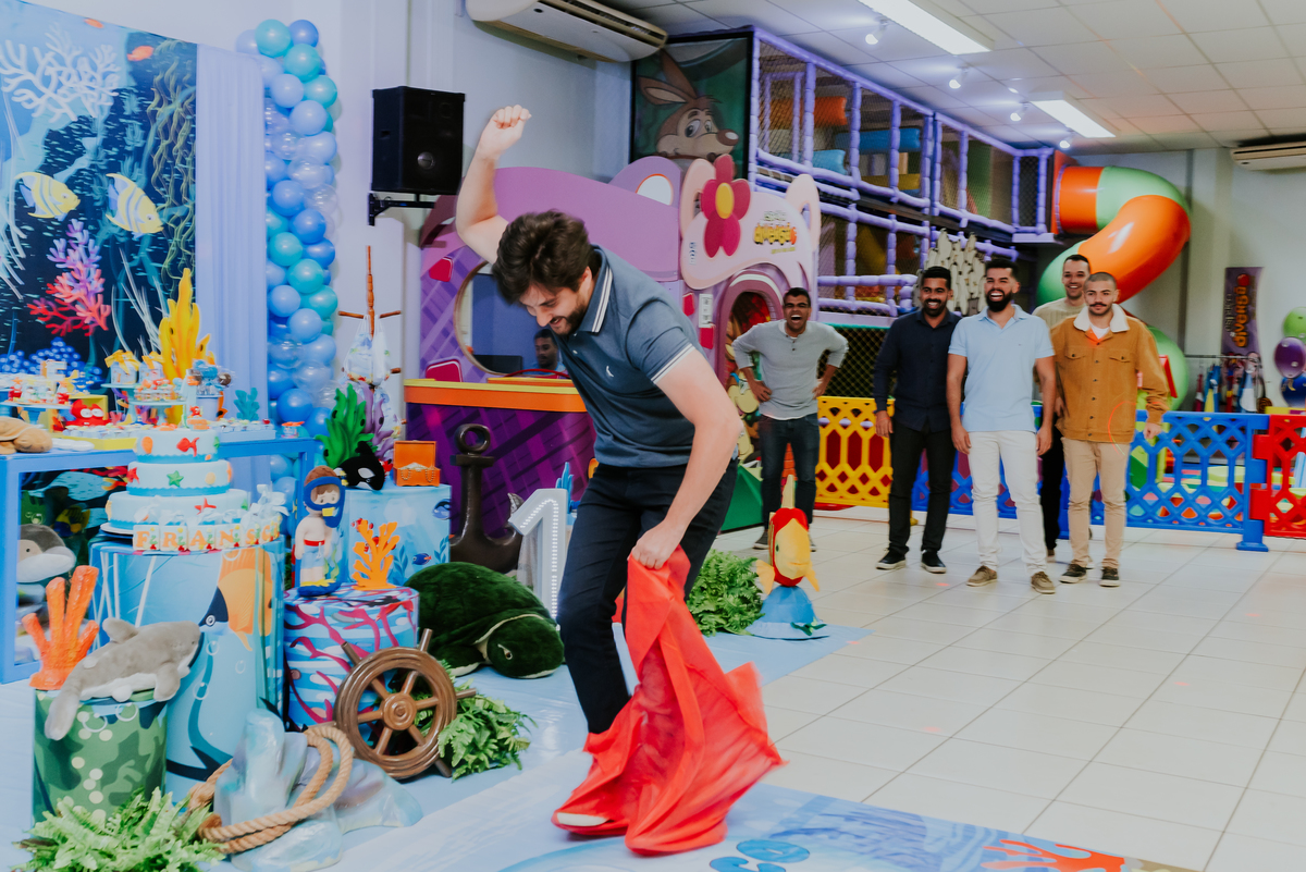 fotografia festa infantil rio de janeiro espaco diversao jardim guanabara ilha do governador 1 ano francisco fundo do mar 